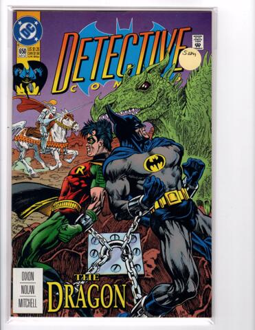 Detective Comics 650 The Dragon